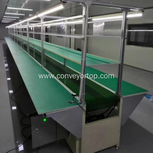 Custom Industrial Moving Rubber Belt Conveyor Systems
